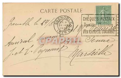 Okręgi Grenoble — Droga do St-Pancrasse — E.R. — n°155 — Rewers