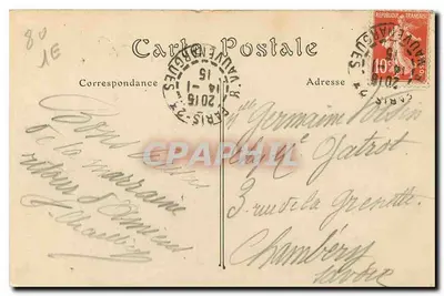 Amiens — Katedra. Ołtarz główny (XVIII wiek) — ND. Phol. n°36 — Rewers
