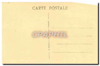 St Pierre-de-Chartreuse — Ogólny widok i hoteli — seria 4810-5 — Rewers