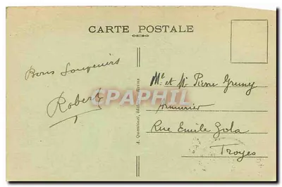 Reims — Katedra — Międzynarodowa Eksponat Kolonialny w Paryżu 1900 — nr 190 — Rewers