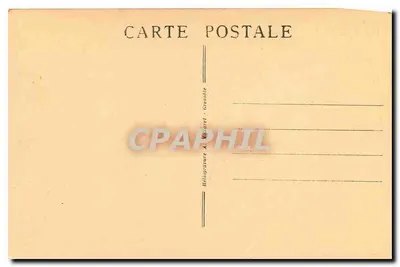 Grenoble - Pałac Sądowy — wydawca A. Végalet, nr 10.643 — Rewers