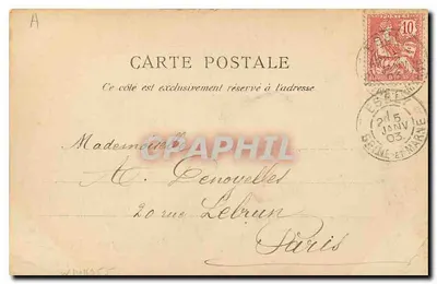 Alrededores de Esbly — Puente del camino de ferrocarril sobre el río Marne — Editores Filietto, Château-Thierry, n° 381 — Reverso