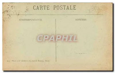 Rueil — Castelo de La Malmaison — Antiga residência do Imperador Napoleão I e da Imperatriz Joséphine — O Gabinete de Trabalho do Imperador — Verso