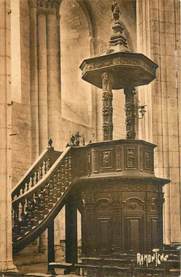 Cadeira da igreja de St-Maixent (Deux-Sèvres) — editor R. Bergéville, n°5