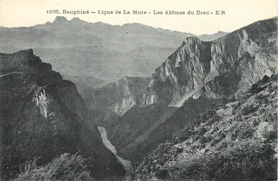 Dauphiné — Linha de La Mure — Os Abismos do Drac — ER