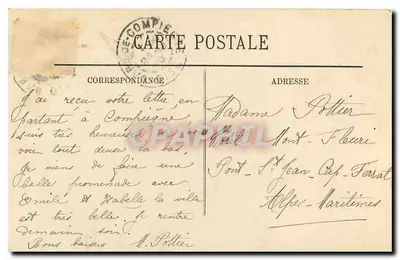 Compiègne — Brama Arsenalu — LL. — Rewers