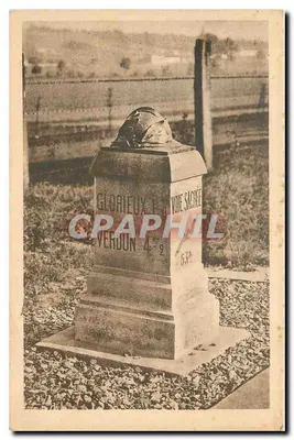 Bornes quilométricas da Voie Sacrée — Verdun — editor Verdun, n°104