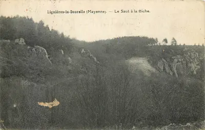Lignières-la-Doucelle (Mayenne) — O Salto da Cerva.