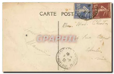 Lignières-la-Doucelle (Mayenne) — O Salto da Cerva. — Verso