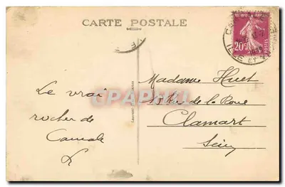 Cancale - Skalista Cancale i forteczne Rimains — Wybrzeże Emeraude, wydawca Laurent, nr 114 — Rewers