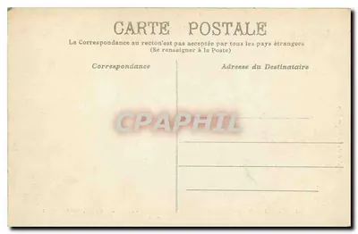 La Chaise-Dieu — Geschnitztes Medaillon der Kirchenbänke der Abtei (15. Jahrhundert), darstellend eine Chimäre mit zwei Köpfen — Verlag Béat, Nr. 27 — Rückseite