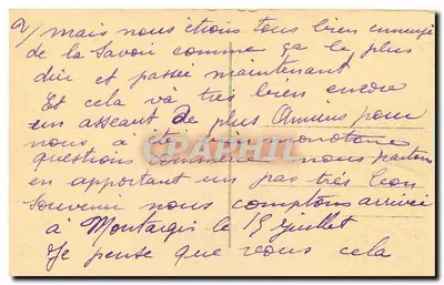 Amiens — Vista general y la catedral — Mercería — Reverso