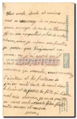 Chamonix-Mont-Blanc — Rzeka Arve i Mont-Blanc — Adlia, nr 496 — Rewers