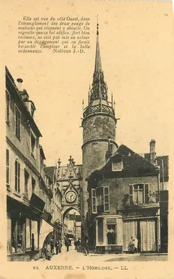Auxerre — A Relógio — LL