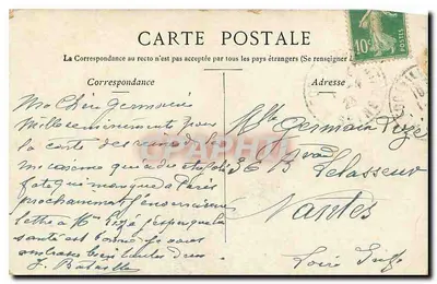 Paryż - Katedra św. Augustyna i ulica Malesherbes — Rewers