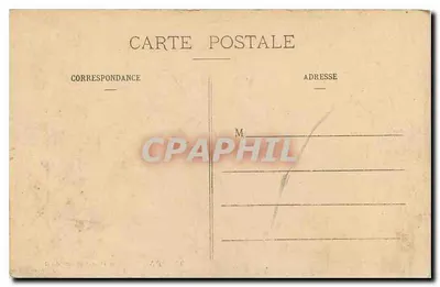 Paris - Le Parc Monceau — Aussicht auf den Park mit Statue und Bank — unbekannter Verlag, Nr. 21 — Rückseite