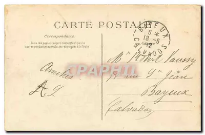 PARIS — Pałac Sprawiedliwości — wydawca nr 4239 — Rewers