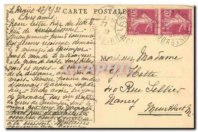 Paris — Invalides — Offert par Hemaglobine Deschbiens — Verso
