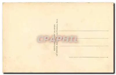 Nice — Promenade des Anglais — widok z palmami i samochodami z epoki — wydanie Munier n°305 — Rewers