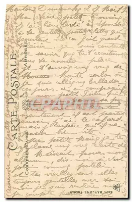 Monte-Carlo - Les Terrasses pendant la Musique — Édition Bayonne Frères, n° 226 — Verso