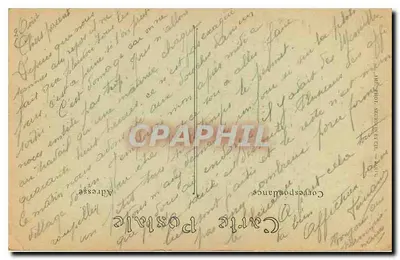 Katedra w Reims — zniszczona przez Niemców 19 września 1914 — ND. Fot. — Rewers
