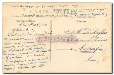 Mendon (S.-et-O.) — Jezioro Trivaux — B. F., Paryż, n°43 — Rewers