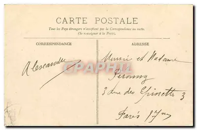 Amboise — Il Castello — LL. — Verso