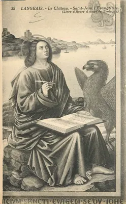Langeais - O Castelo - São João Evangelista (Livro das Horas de Ana de Bretanha)