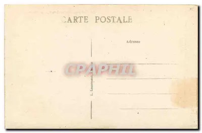 Sully-sur-Loire (Loiret) — O Castelo — L. Lesormand, Paris — Verso
