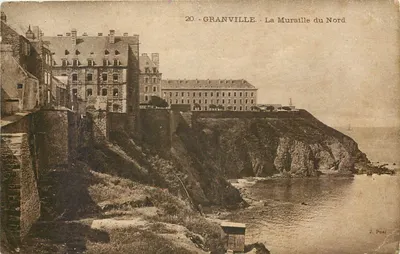 Granville — A Muralha do Norte — J. Puisé