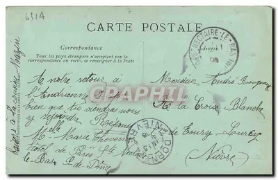 Jezioro Chambon — piękny widok — Éragné Pittoresque, n° 6314 — Rewers