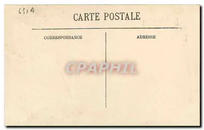 Igreja de Ambert — Torreiras de Madeira Esculpidas — Livraria G. G. L. D. A. — Ambert — Verso