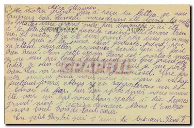 Le Puy de Sancy (1886 m. de altitude) — Mont-Dore — editor g.d.o., n° 1438 — Verso