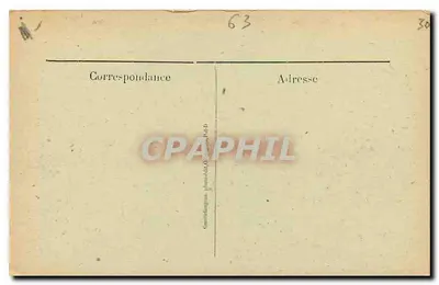 Le Mont-Dore — Vallée de la Dordogne et Chaîne du Sancy — G. d'O - 878 — Verso