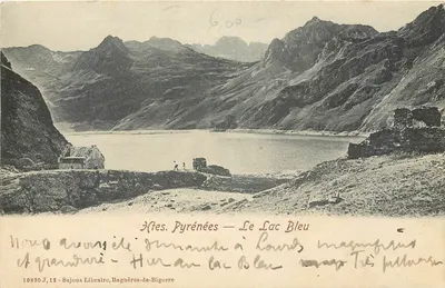 Aîtes. Pirineus — Lago Azul — Sajous Livreiro, Bagnères-de-Bigorre