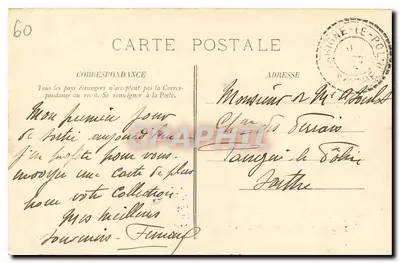 Zamek w Chantilly — Front Północno-Wschodni — LL. — Rewers
