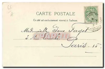 Cauterets — Wodospad Lutour — O.T. Guitour, seria 2 nr 588 — Rewers