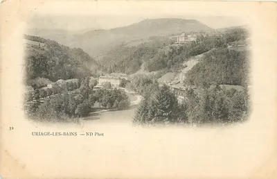 Uriage-les-Bains — vista panorâmica — ND Phot