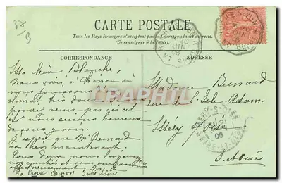 Chinon — O Castelo — A Torre do Moulin e a Vale da Vienne — LL. — Verso
