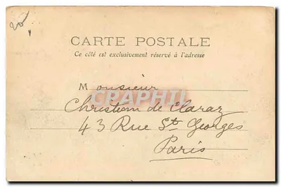 Cinq-Mars-la-Pile (Il.-et-L.) — Zamek — 2 — Wydawca nieznany — Rewers