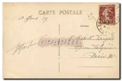 Orléans — Praça do Martrot — L. Lenormand — Verso