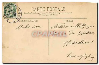 París — La Iglesia de San Germain des Prés — LL. n° 146 — Reverso