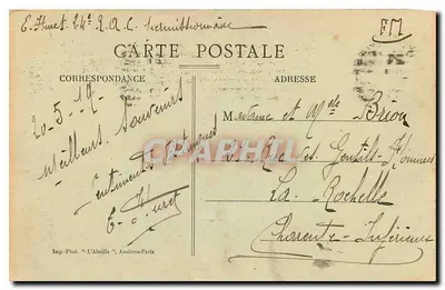 PARIS — Katedra Notre-Dame — L'Abeille, n°142 — Rewers