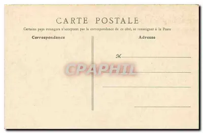 Paris - Parc Monceau - A Colunata — B. F., Paris, n°19 — Verso