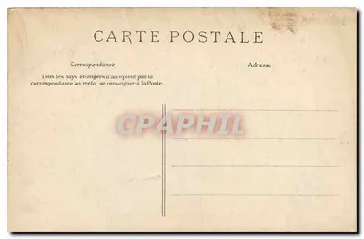 PARIS — Kammer der Abgeordneten — Eingang zur Cour d'Honneur — E. L. D. n° 996 — Rückseite