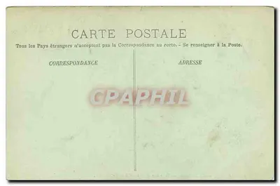 Parijs — De Sorbonne — Omtrek van de Grote Trap — LL. — n° 590 — Achterkant