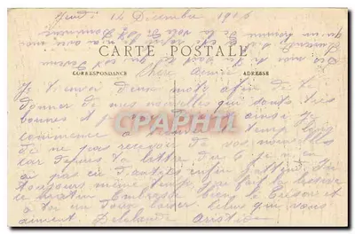 Paris — Grand Palais dos Campos Elísios — Construído por Deglanc, Louvet e Thomas para a Exposição de 1900 — M.J. — n° 517 — Verso