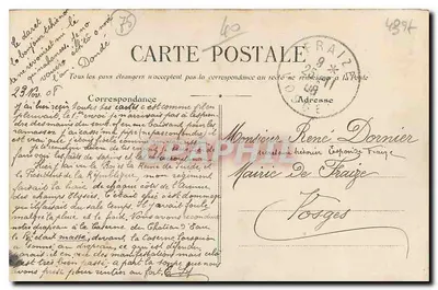 PARIS — Conservatório dos Artes e Ofícios — Magasins Réunis 83 — Verso