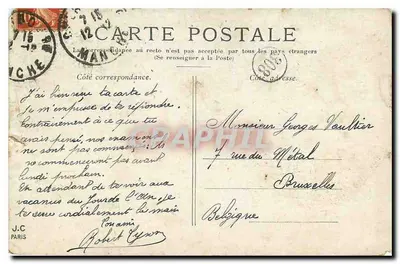 Paris — La Basilique de Montmartre — éditeur Médis — Rewers
