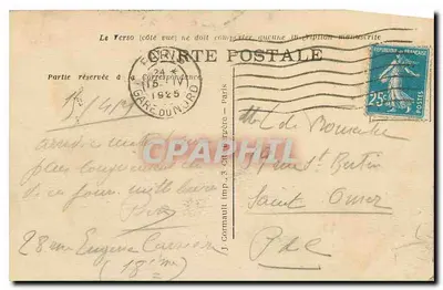 PARIS — O Grande Palácio — LIP 96 — Verso